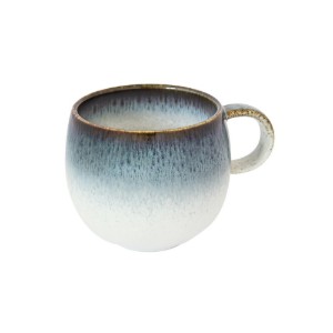 Mug, porcelain, 375 ml, blue, "Nuances" - Easy Life