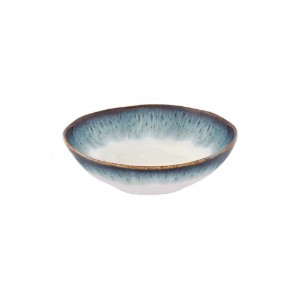 Soepkom, porselein, 19 cm, blauw, "Nuances" - Easy Life