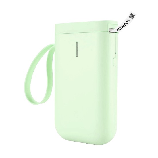 Thermal label printer, portable, D11 model, Green - NIIMBOT