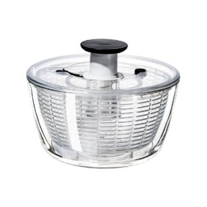 Salad spin dryer, glass bowl, 4.1 L / 27 cm - OXO