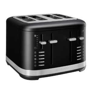 4-slot toaster, 1960W, Matte Black - KitchenAid