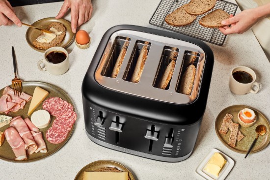 4-slot toaster, 1960W, Matte Black - KitchenAid