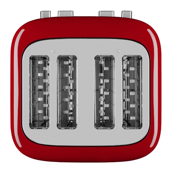 Toaster b'4 slots, 1960W, Empire Red - KitchenAid