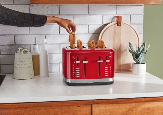 Toaster b'4 slots, 1960W, Empire Red - KitchenAid
