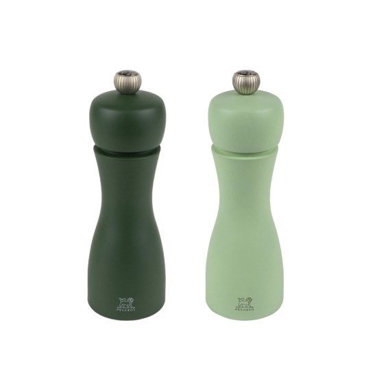 Set od 2 mlinca za sol i papar, 15 cm, "Tahiti Water", Moss&Mint - Peugeot