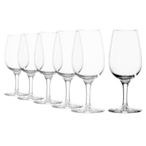 Set di 6 bicchieri da degustazione in vetro cristallino, 200 ml, "Cata" - Stolzle