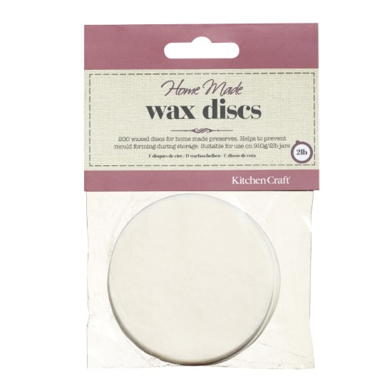 Dischi di cera per sigillare 200 pezzi, 7 cm - di Kitchen Craft