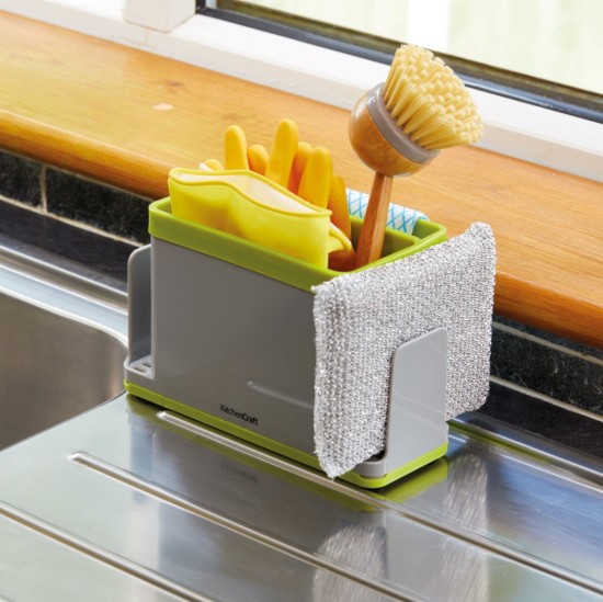 Houder voor schoonmaakaccessoires, 12 x 19,5 x 9,3 cm - van Kitchen Craft