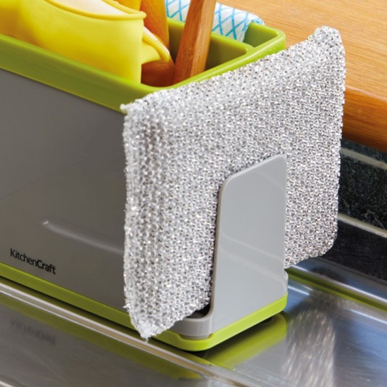 Houder voor schoonmaakaccessoires, 12 x 19,5 x 9,3 cm - van Kitchen Craft