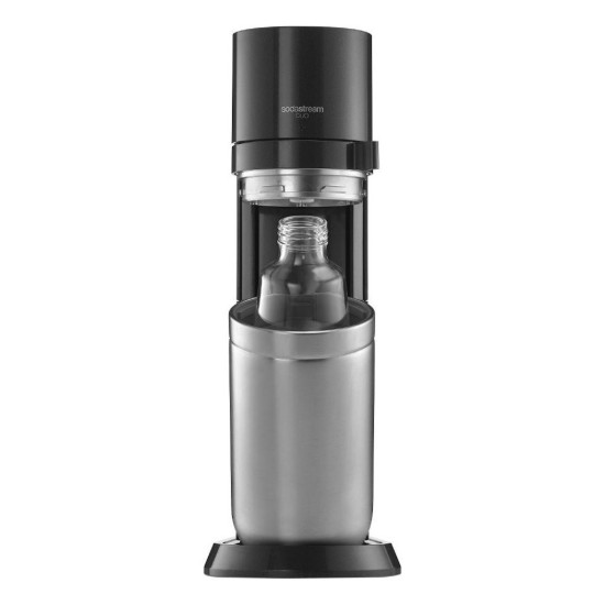 DUO soda maker, 2 bottles included, Metallic Black - SodaStream