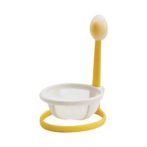 Egg poacher, plastic, "Yolkster" - Chef'n
