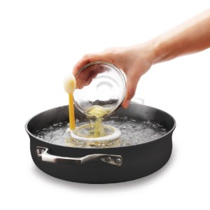 Egg poacher, plastic, "Yolkster" - Chef'n