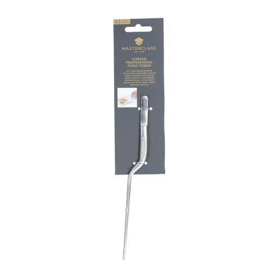 Pinzetta curva per decorazione, acciaio inossidabile, 21 cm, "Master Class" - Kitchen Craft