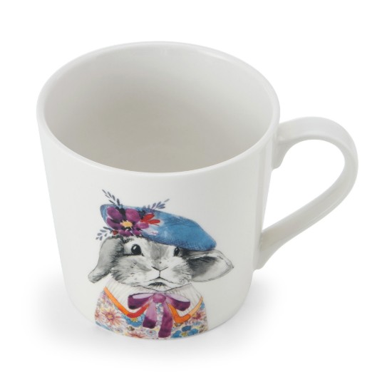 Porcelain mug, 380 ml, bunny design - Mikasa