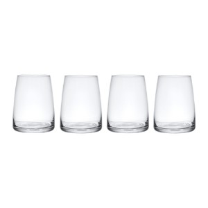 Set 4 bicchieri in vetro cristallino da 350 ml, "Palermo" - Mikasa