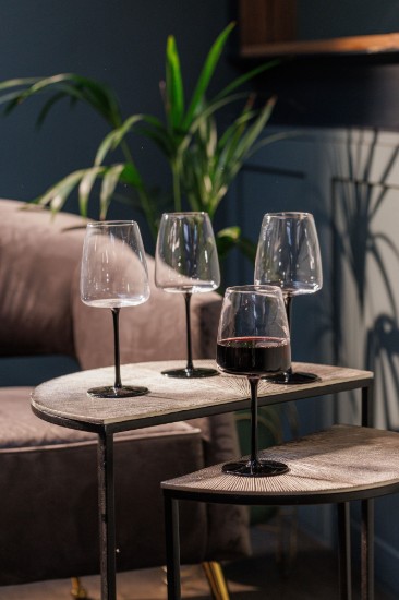 Set calici da vino rosso 4 pezzi, in vetro cristallino, 450 ml, "Palermo" - Mikasa