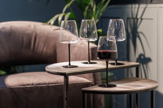 Set calici da vino rosso 4 pezzi, in vetro cristallino, 450 ml, "Palermo" - Mikasa