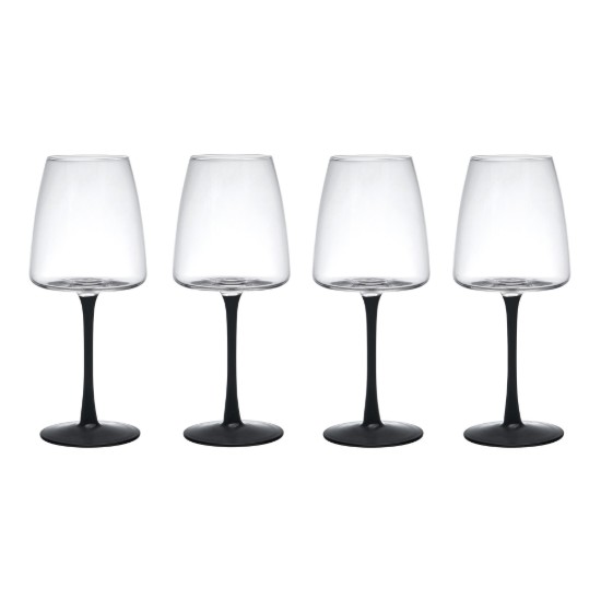 Set 4 bicchieri da vino bianco, in vetro cristallino, 400 ml, "Palermo" - Mikasa
