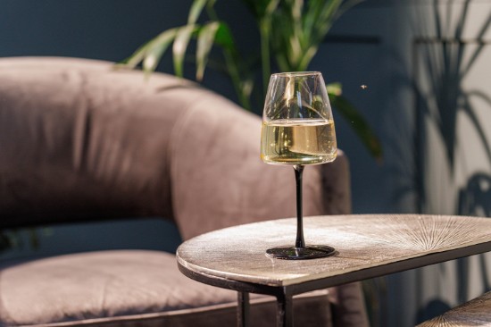 Set 4 bicchieri da vino bianco, in vetro cristallino, 400 ml, "Palermo" - Mikasa