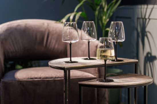 Set 4 bicchieri da vino bianco, in vetro cristallino, 400 ml, "Palermo" - Mikasa
