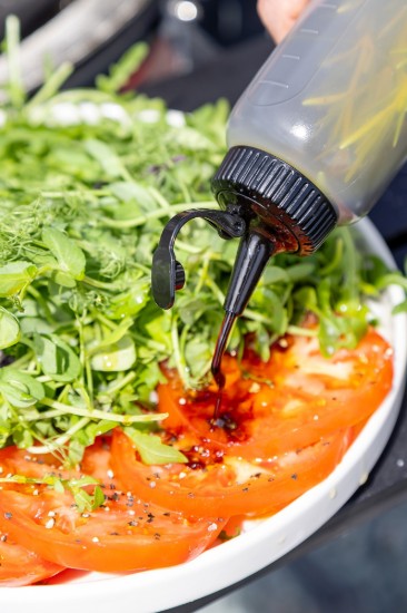 Sauceflaske med 3 udskiftelige ender, 350 ml, plast, "Master Class" - Kitchen Craft
