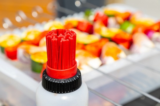 Sauceflaske med 3 udskiftelige ender, 350 ml, plast, "Master Class" - Kitchen Craft