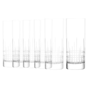 Set di 6 bicchieri da long drink, in vetro, 405 ml, "Manhattan" - Stolzle