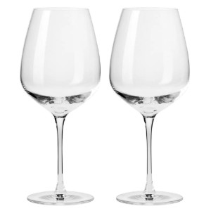 Set van 2 Pinot Noir wijnglazen, gemaakt van kristallijn glas, 700ml, "Duet" - Krosno