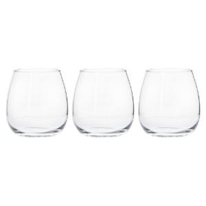 Set 3 bicchieri da 520 ml, in vetro, "Ducale" - Borgonovo