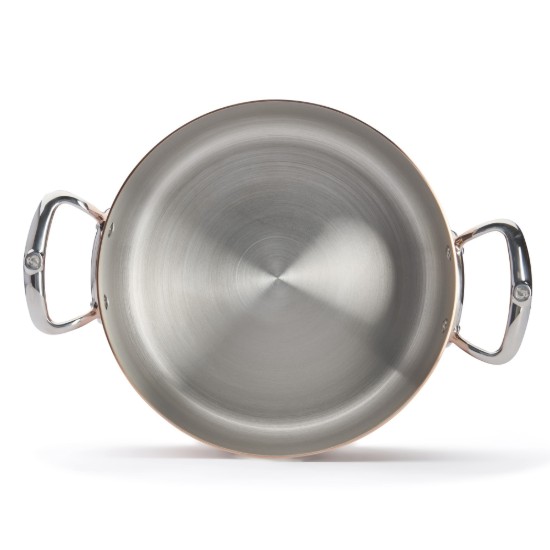 Kaanega keedupott, 28cm/8L, vask - roostevaba teras, "Inocuivre" - de Buyer