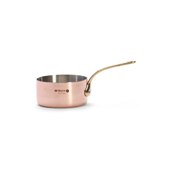 Μίνι κατσαρόλα "Inocuivre", 9 cm / 0,3 l, χαλκός - ανοξείδωτο - μάρκα "de Buyer"