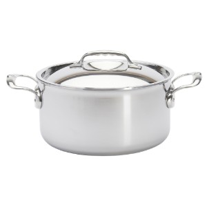 "Affinity" saucepan with  lid, 24 cm / 5.4 l, stainless steel - "de Buyer" brand
