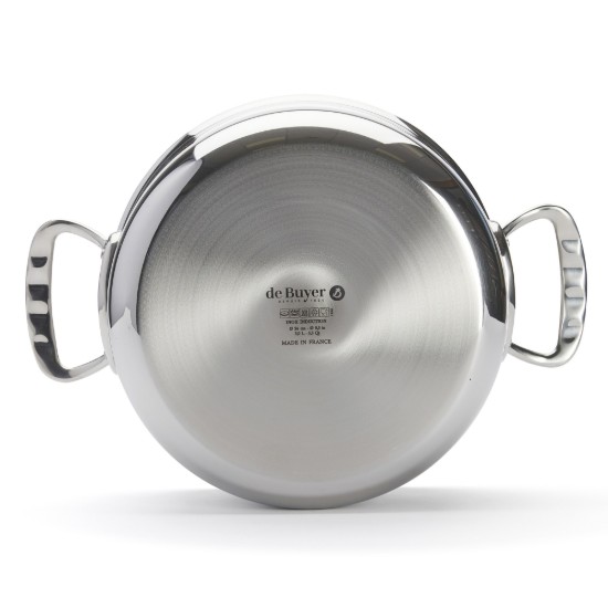"Affinity" saucepan with  lid, 24 cm / 5.4 l, stainless steel - "de Buyer" brand