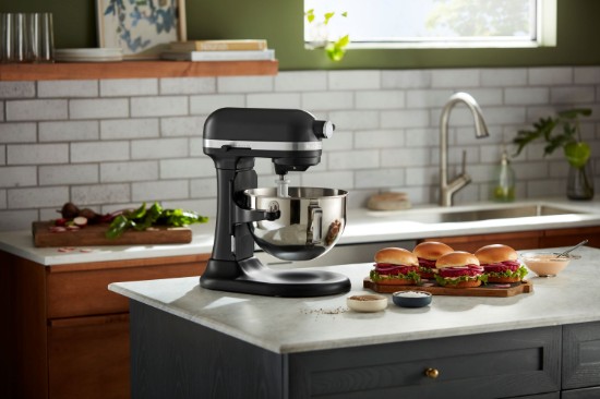 Mikser sa posudom od 5,2 L, model HEAVY DUTY, mat crna - KitchenAid