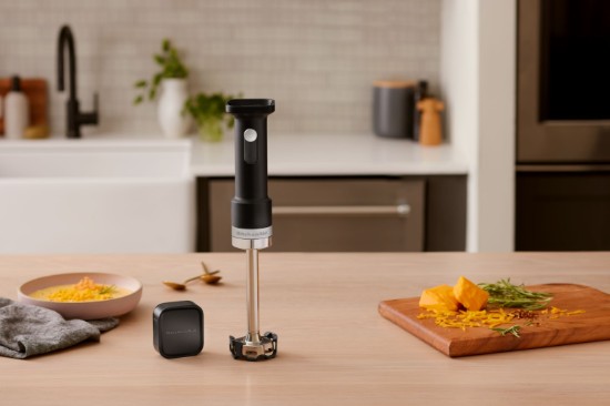 Frullatore a immersione senza filo GO, con batteria, 0,7 L, Nero opaco - KitchenAid