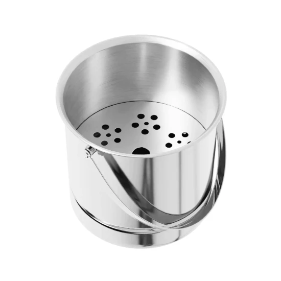 Eiskübel, mit Separator, Edelstahl 