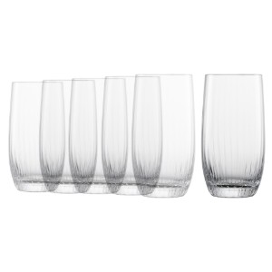 6-delige 'longdrinks' glazenset, kristallijn glas, 499ml, "Melody" - Schott Zwiesel