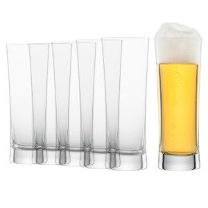 6-delige bierglazenset, kristalglas, 307ml, "Bier Basic" - Schott Zwiesel