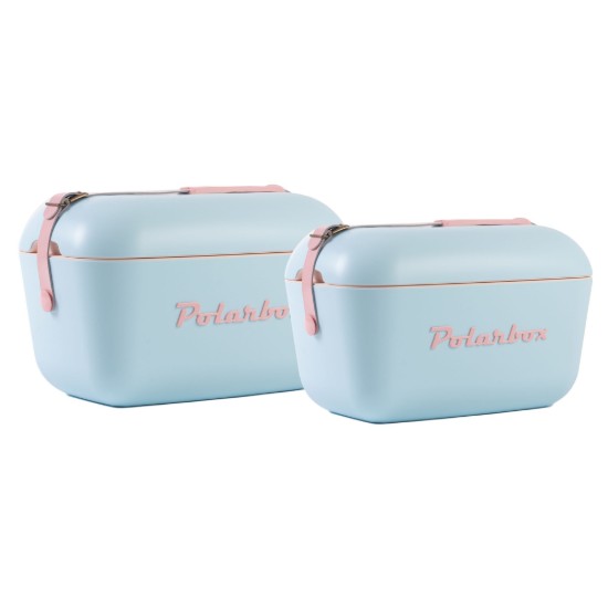 Chladiaci box, 12 L, "Pop", Sky Blue - Baby Rose - Polarbox