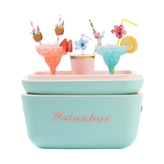 Chladiaci box, 12 L, "Pop", Sky Blue - Baby Rose - Polarbox