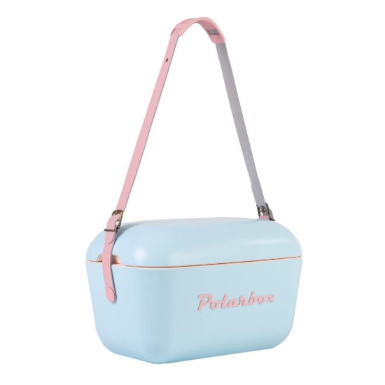 Chladiaci box, 12 L, "Pop", Sky Blue - Baby Rose - Polarbox