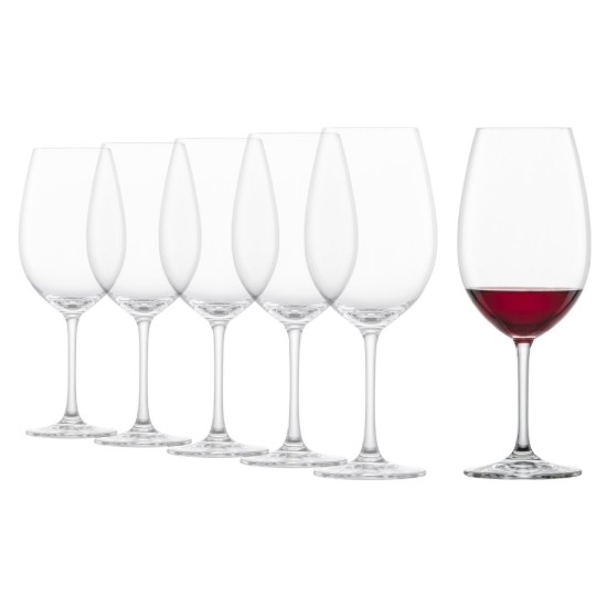 Σετ 6 ποτηριών κρασιού Bordeaux, 633 ml, Ivento - Schott Zwiesel