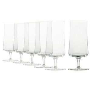 6-delige bierglazen set, kristalglas, 405ml, "Basic Bar Motion" - Schott Zwiesel