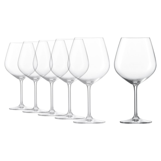 Set med 6 burgundervinglas, 732 ml, "VINA"-sortiment - Schott Zwiesel