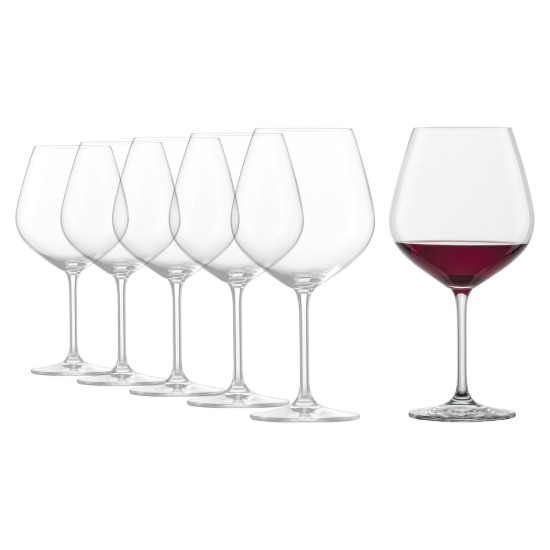 Set med 6 burgundervinglas, 732 ml, "VINA"-sortiment - Schott Zwiesel