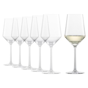 Set di bicchieri da vino bianco da 6 pezzi, in vetro cristallino, 408 ml, 'Pure' - Schott Zwiesel