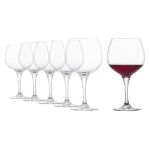 Set di 6 bicchieri da vino Borgogna, "Mondial" 588 ml - Schott Zwiesel