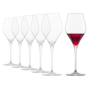 Set di 6 bicchieri da vino rosso, "Finesse" 437 ml - Schott Zwiesel