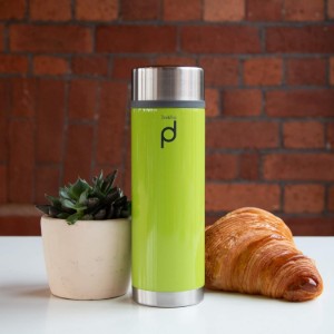 Roestvrijstalen thermische isolatiefles, 350 ml, "DrinkPod", Groen - Grunwerg