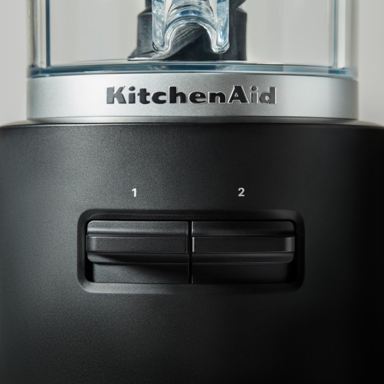 Chopper Go Snoerloos, zonder batterij, 1,18L, Matzwart - KitchenAid